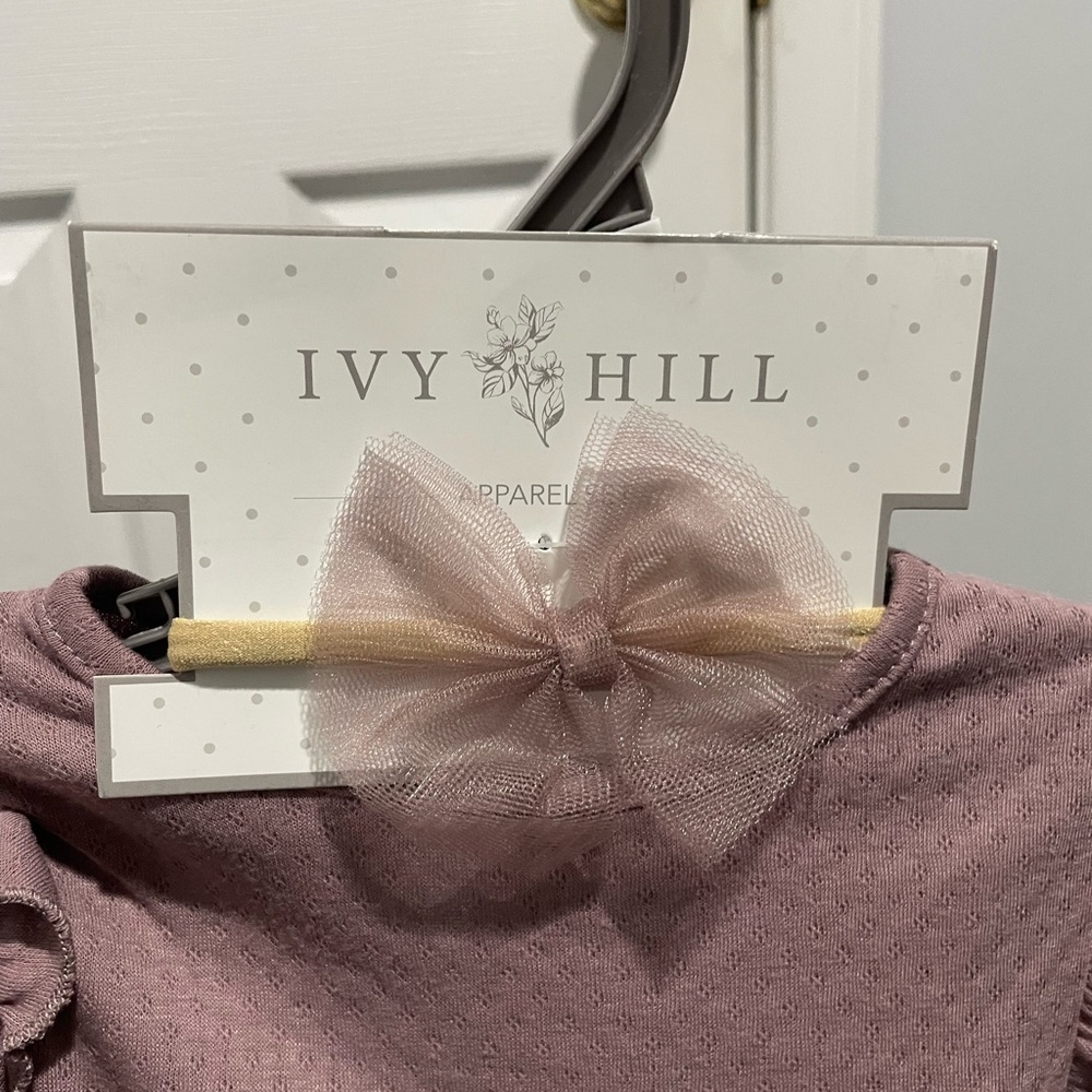 NWT Mauve Tulle Girls' Casual Dress - Picture 3 of 5